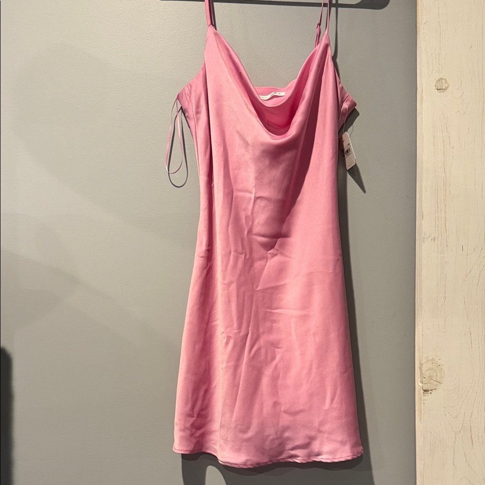 Altar'd State Pink Slip Dress